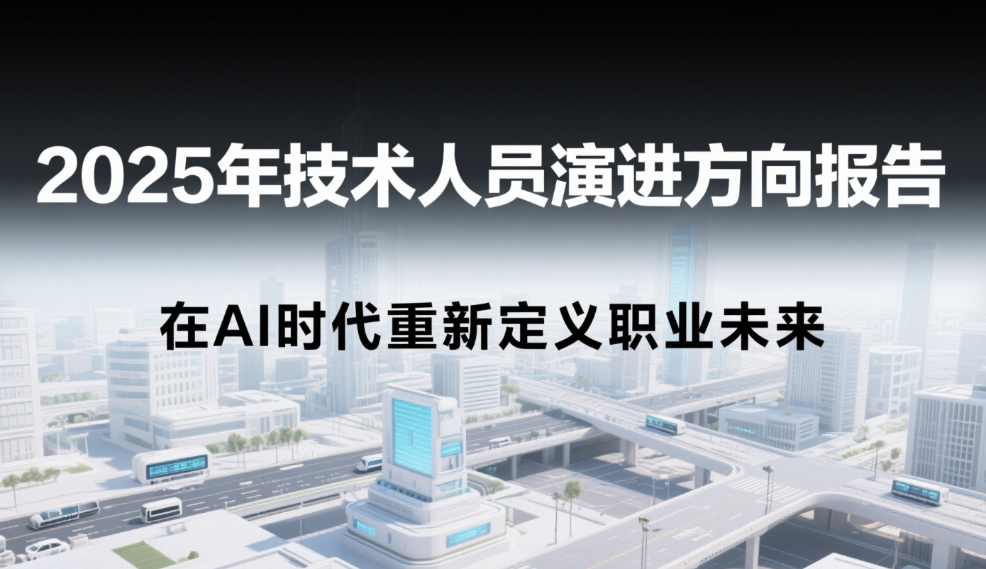 2025年技术人员演进方向报告:在AI时代重新定义职业未来