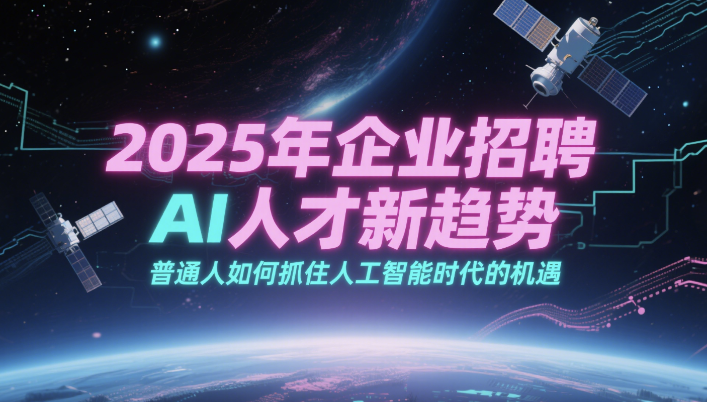 2025年企业招聘AI人才新趋势:普通人如何抓住人工智能时代的机遇